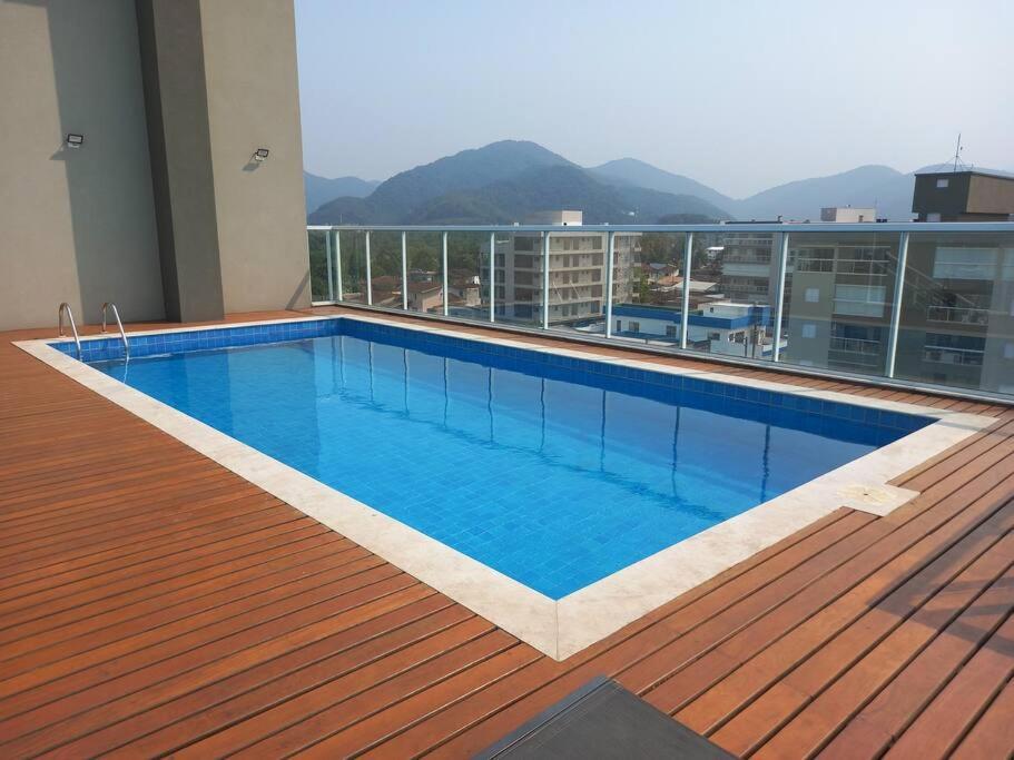 Lindo E Aconchegante Apartamento Ubatuba Bagian luar foto