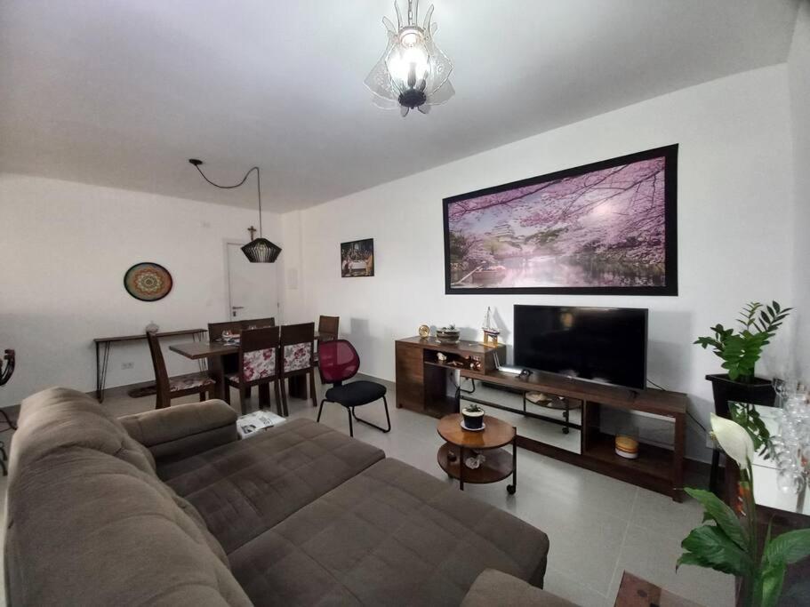 Lindo E Aconchegante Apartamento Ubatuba Bagian luar foto